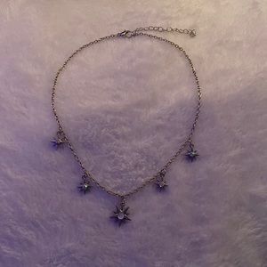 silver star necklace